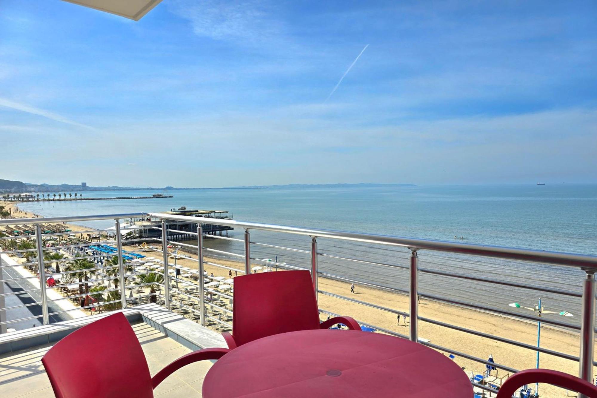 Sea View Apartments In ดูร์เรส ภายนอก รูปภาพ
