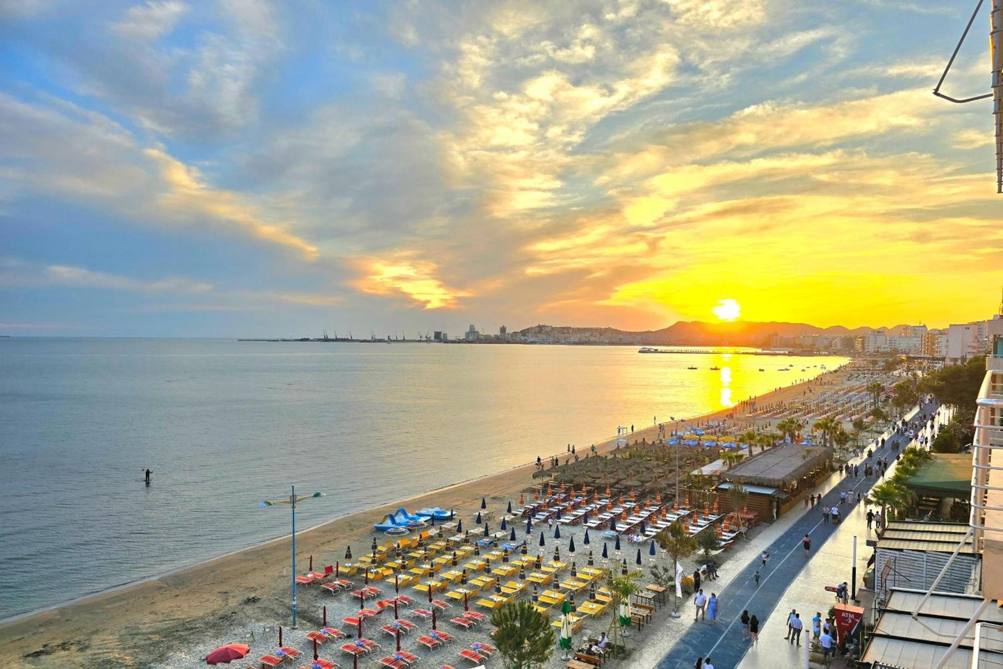 Sea View Apartments In ดูร์เรส ภายนอก รูปภาพ