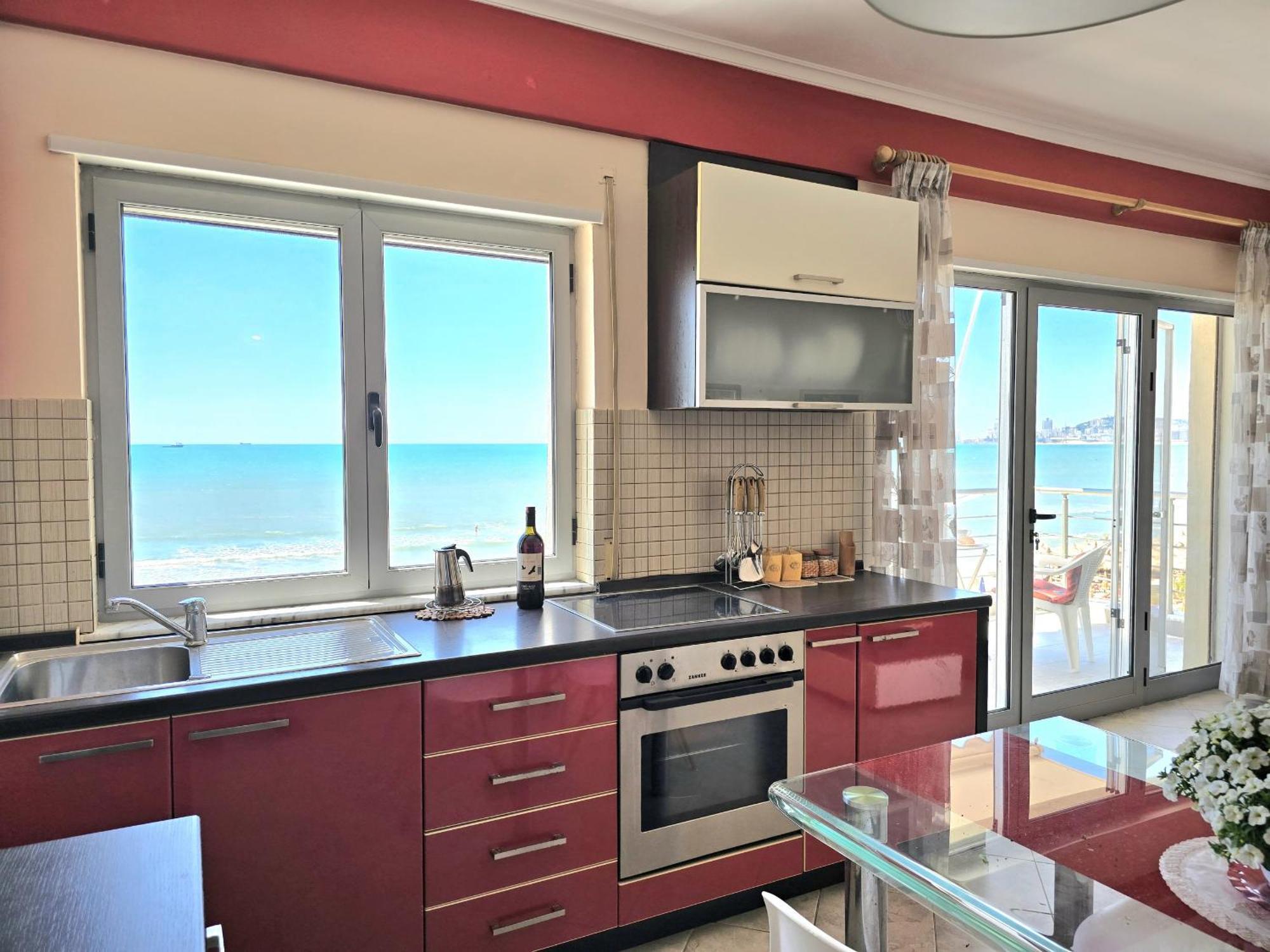 Sea View Apartments In ดูร์เรส ภายนอก รูปภาพ