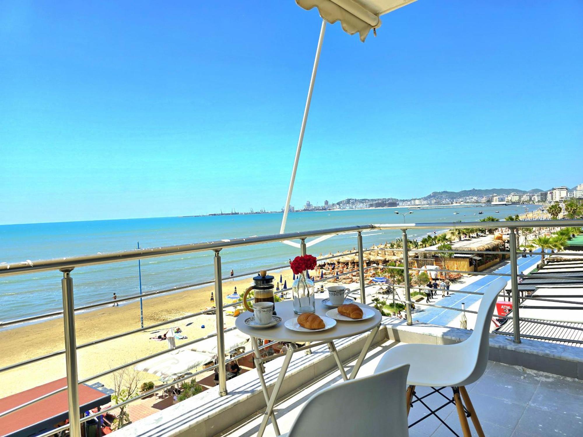 Sea View Apartments In ดูร์เรส ภายนอก รูปภาพ