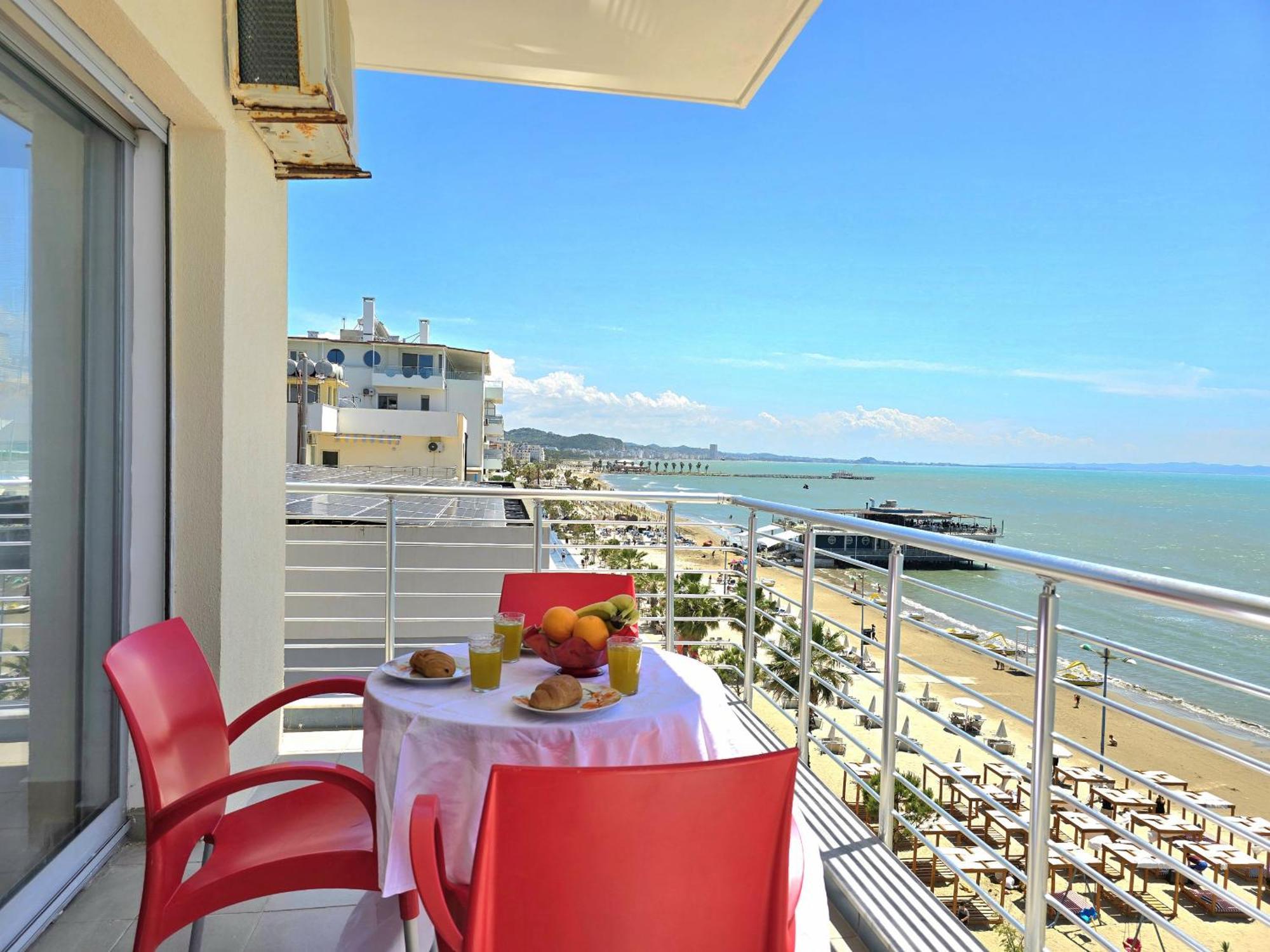 Sea View Apartments In ดูร์เรส ภายนอก รูปภาพ