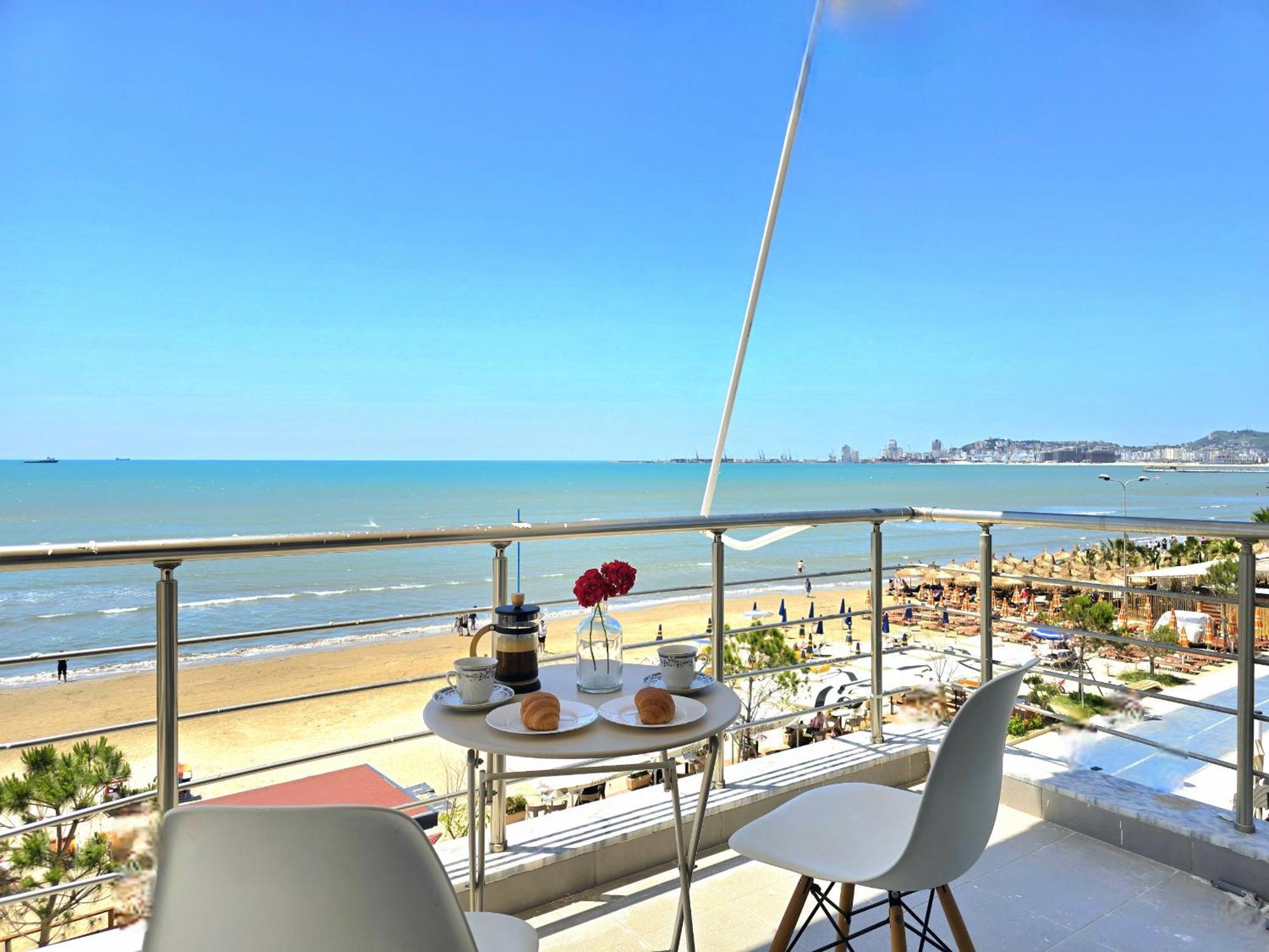 Sea View Apartments In ดูร์เรส ภายนอก รูปภาพ