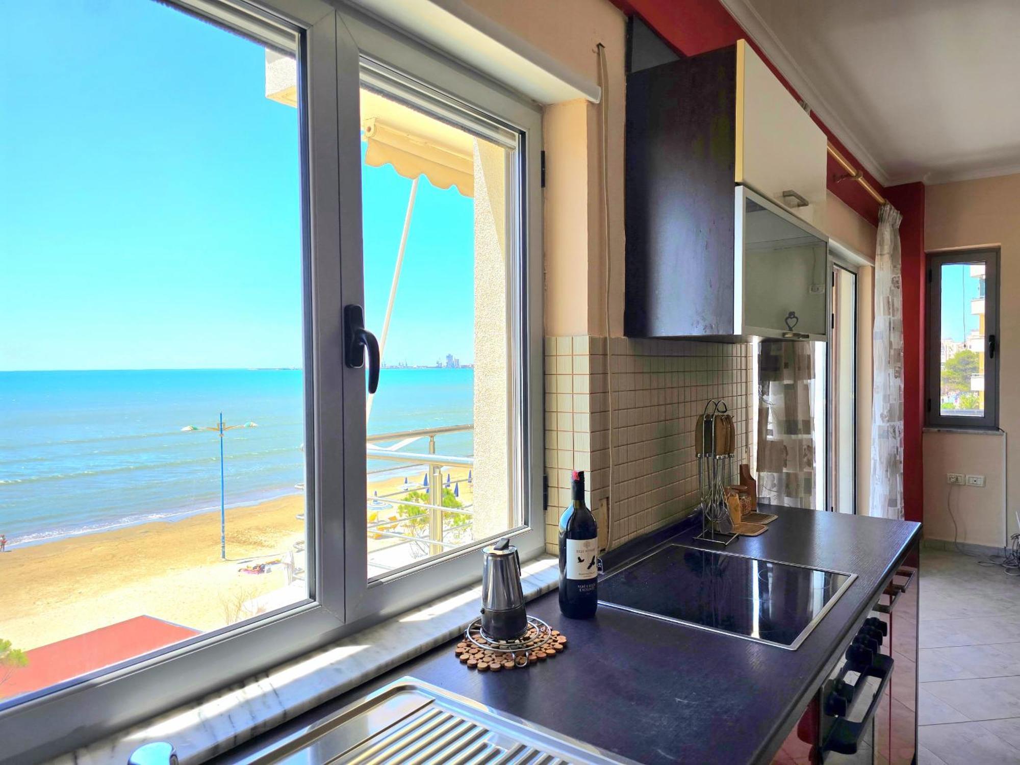 Sea View Apartments In ดูร์เรส ภายนอก รูปภาพ