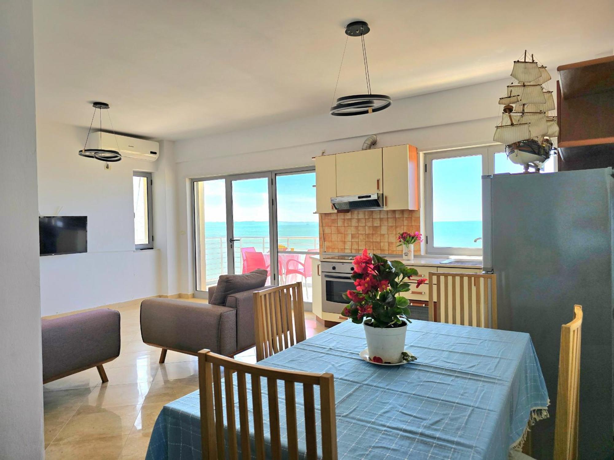Sea View Apartments In ดูร์เรส ภายนอก รูปภาพ