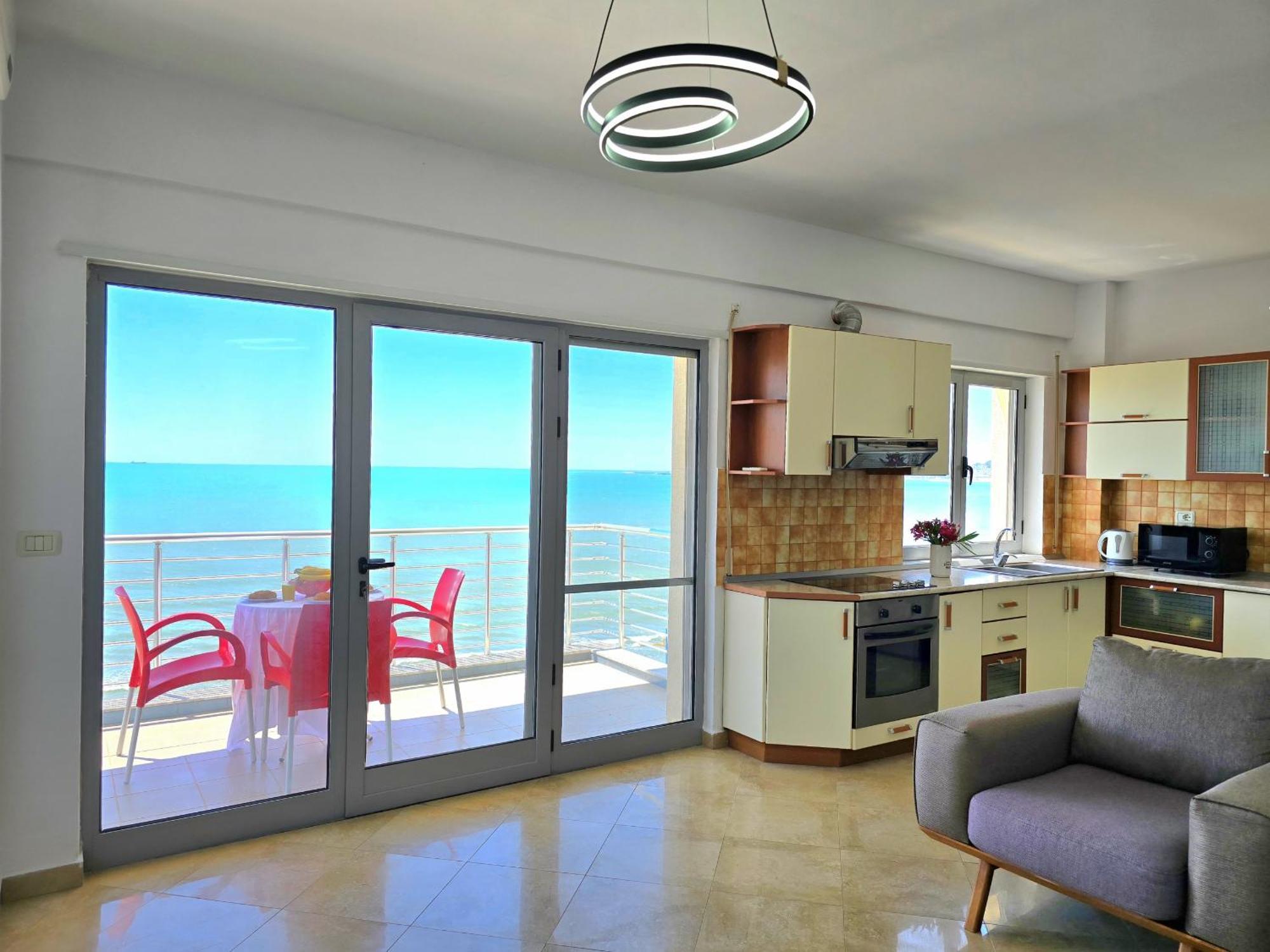 Sea View Apartments In ดูร์เรส ภายนอก รูปภาพ