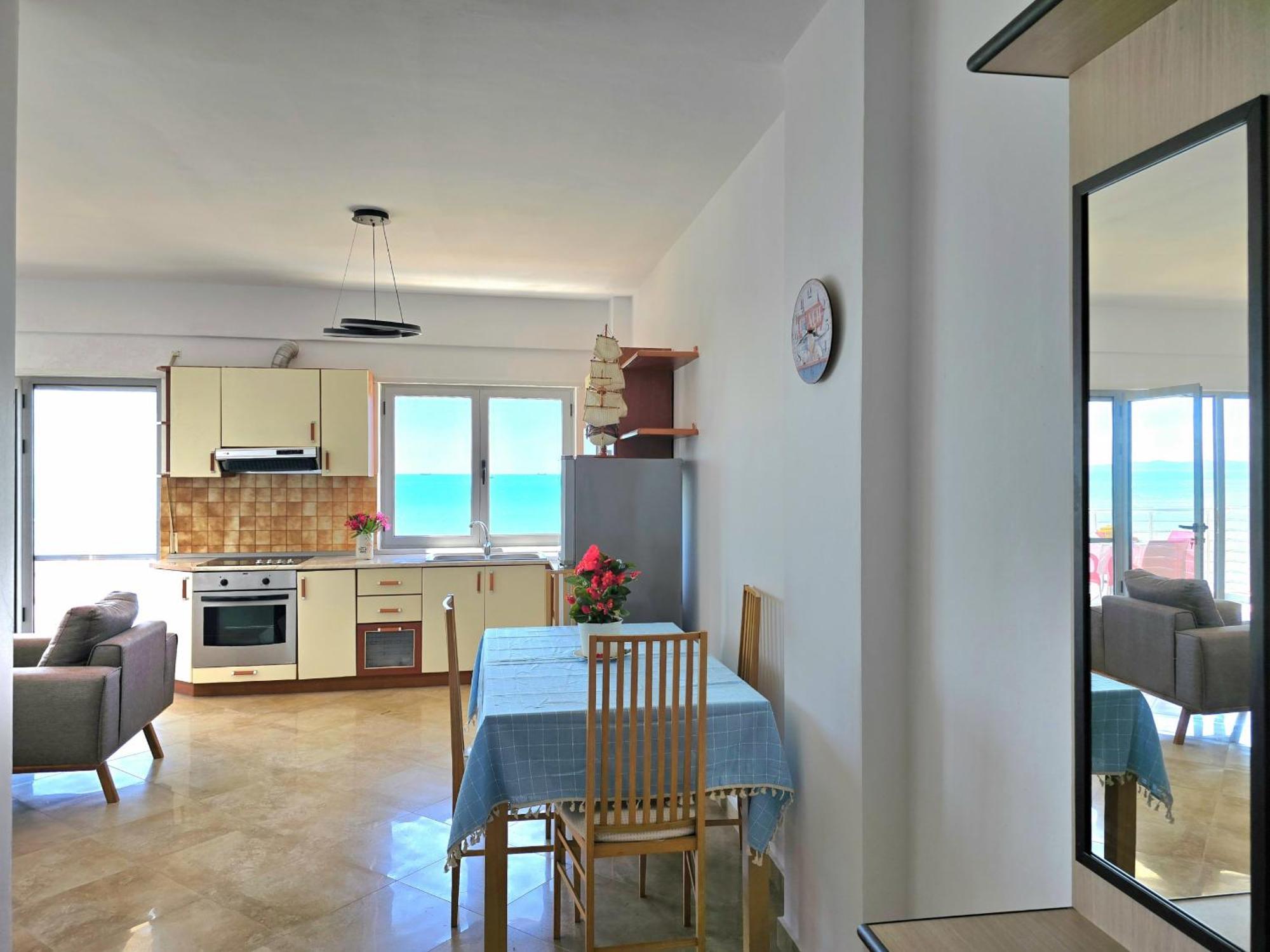 Sea View Apartments In ดูร์เรส ภายนอก รูปภาพ