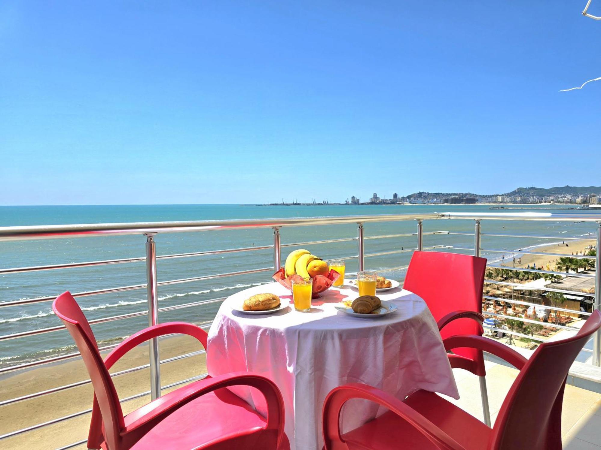Sea View Apartments In ดูร์เรส ภายนอก รูปภาพ