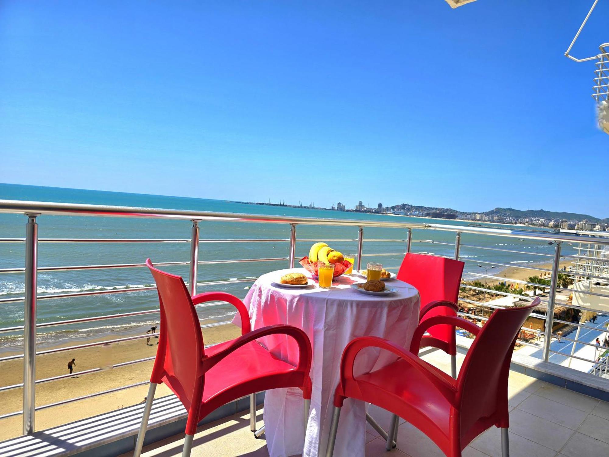 Sea View Apartments In ดูร์เรส ภายนอก รูปภาพ